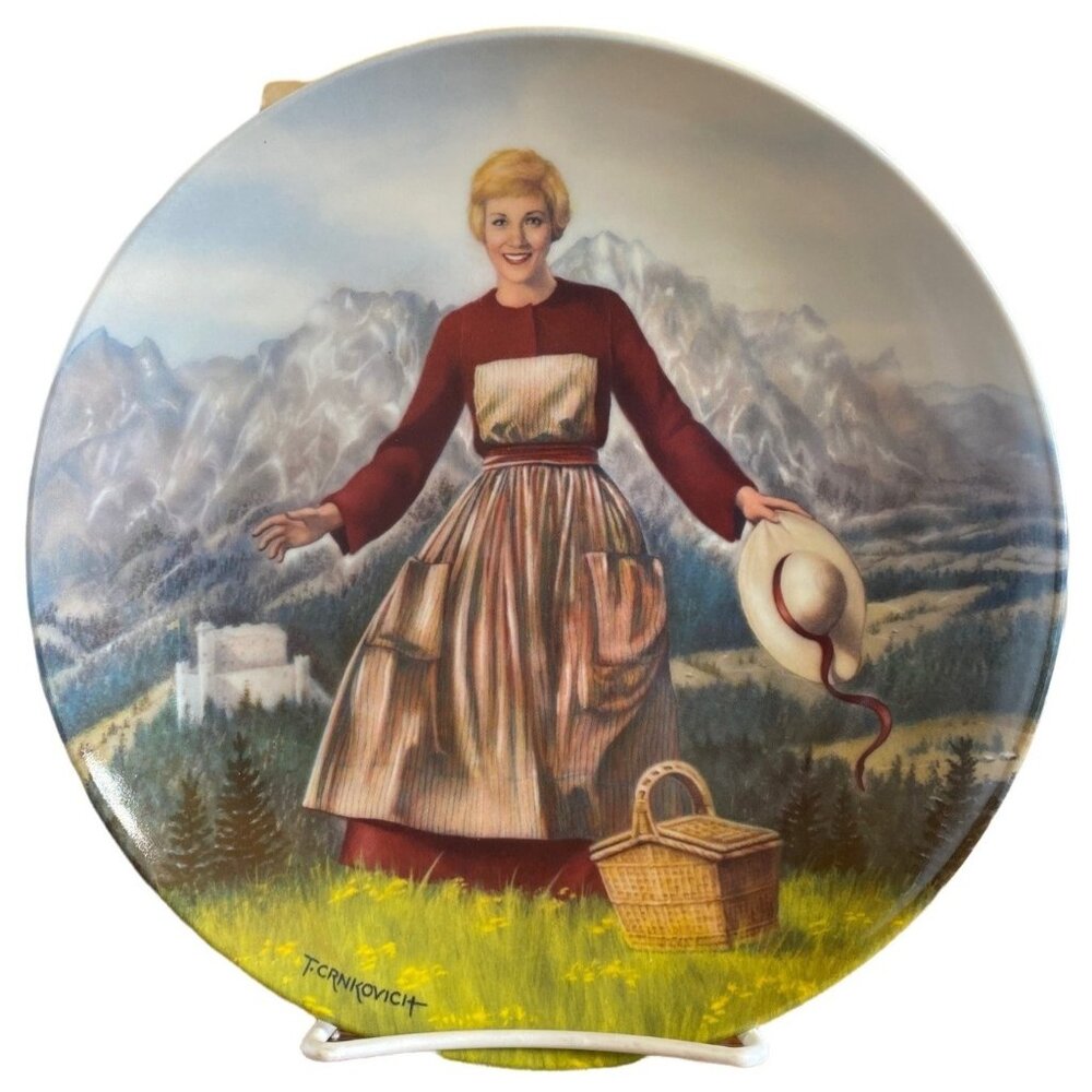 The Sound Of Music Knowles Collectors Plate By T. Crnkovich 1986 Limited Edition